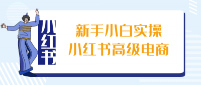 新手小白实操小红书高级电商