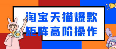 淘宝天猫爆款矩阵高阶操作