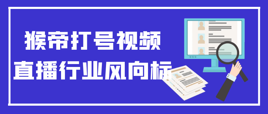 猴帝打号视频直播行业风向标